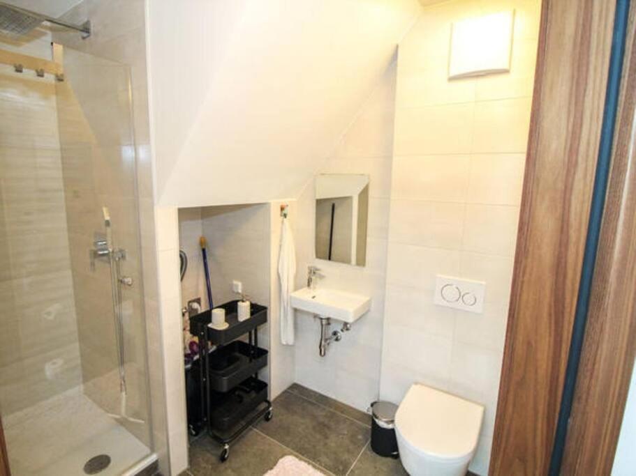 Luxury 2-floor Rooftop With Terrace In The City Center Apartamento