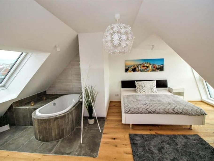 Luxury 2-floor Rooftop With Terrace In The City Center * Viena