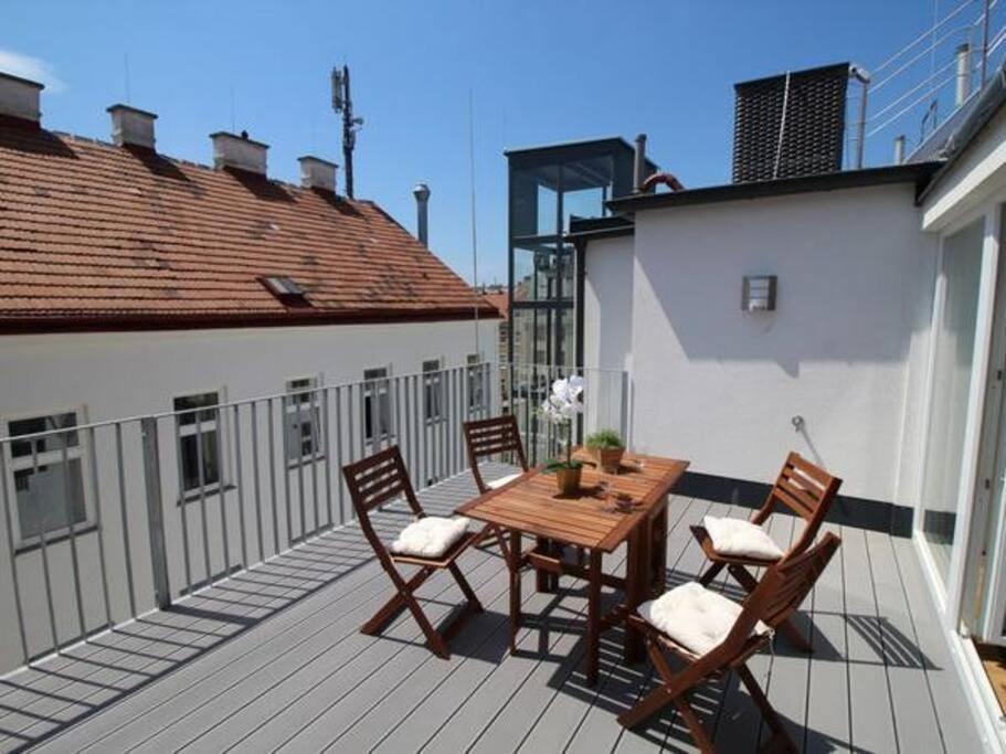 Apartament Luxury 2-floor Rooftop With Terrace In The City Center *